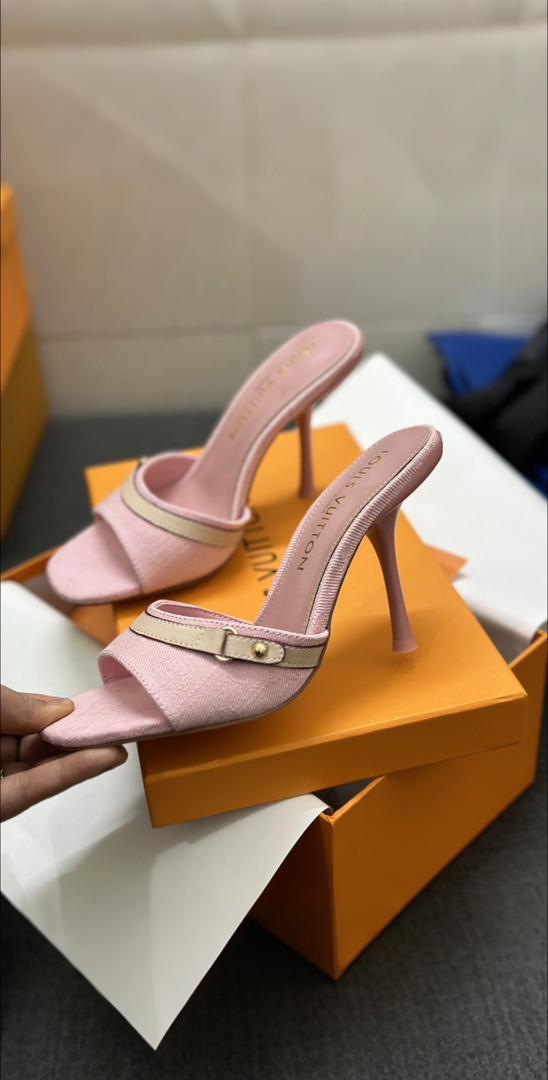 Denim Heels