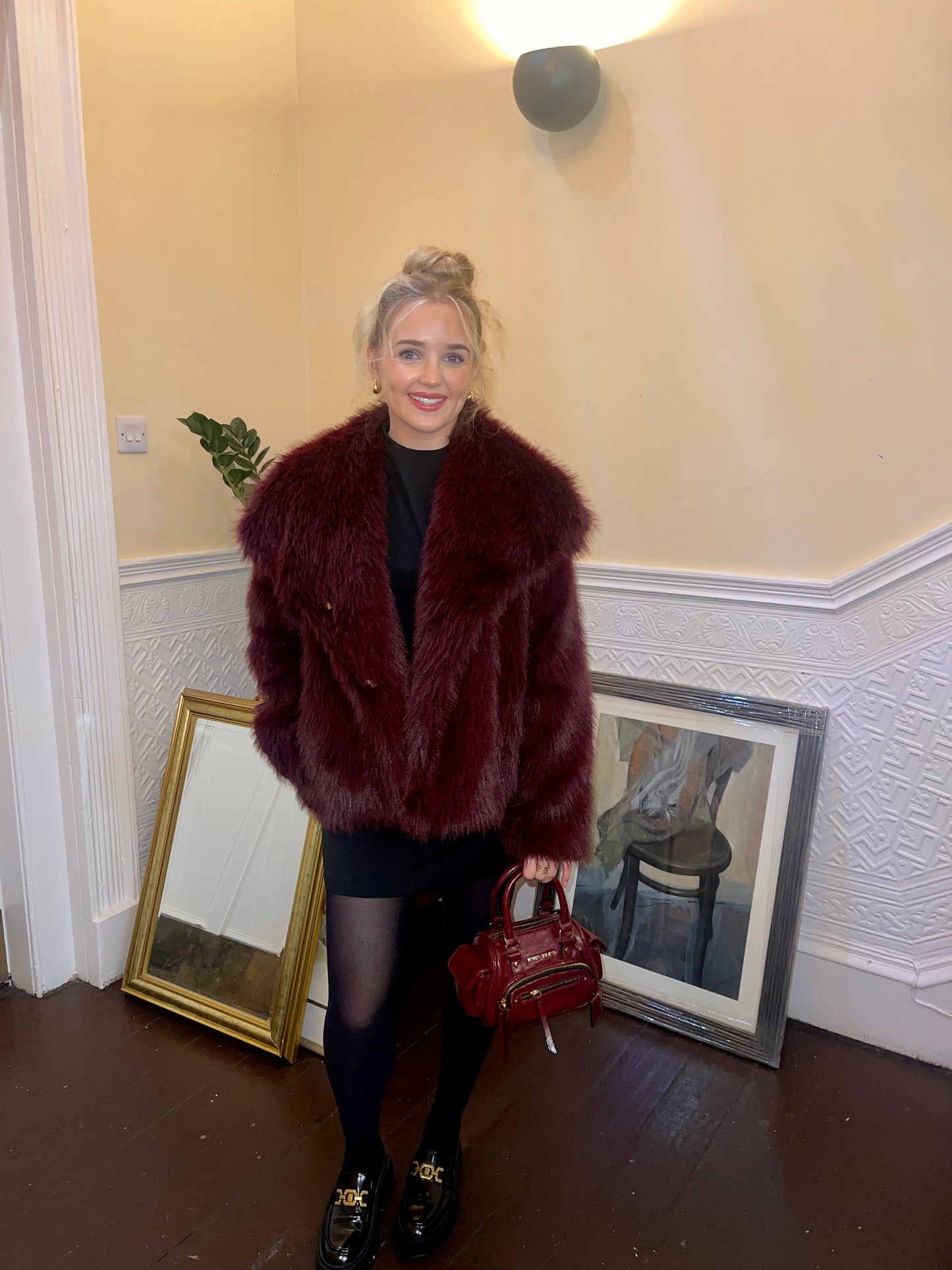 Faux Fur Coat