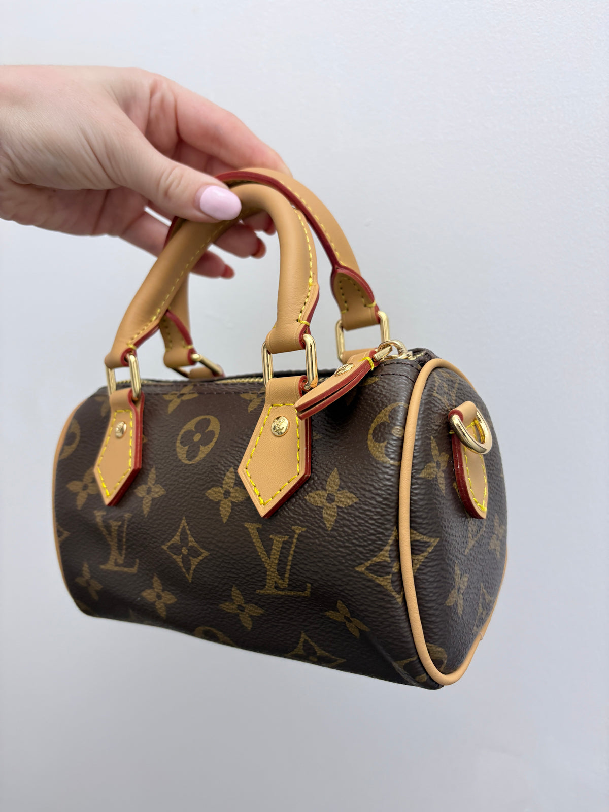 In Stock Speedy Handbag (brown)