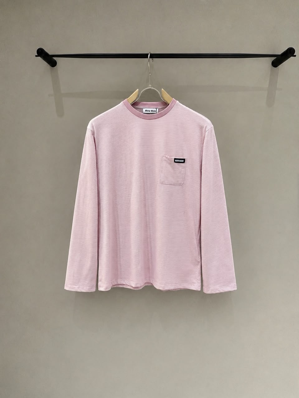 Pink Striped Top
