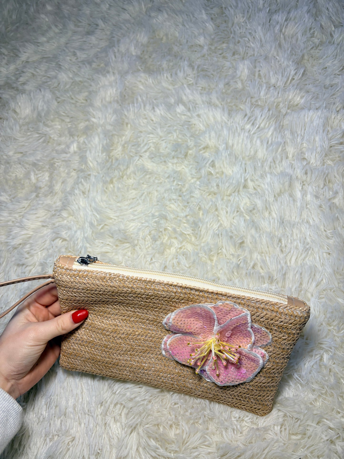 Pink Floral Purse | Made to Order