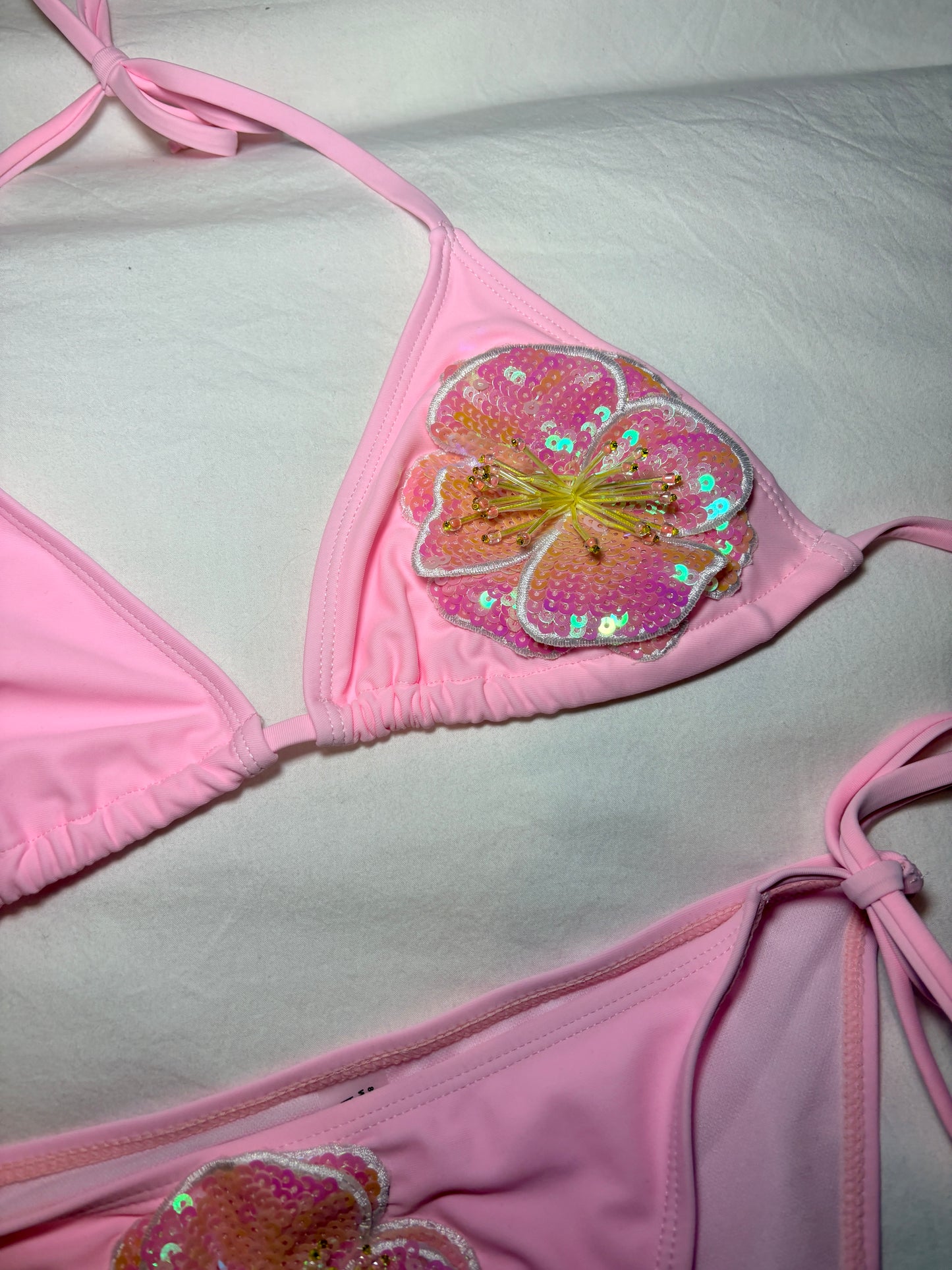 Pink Floral Bikini | Made to Order