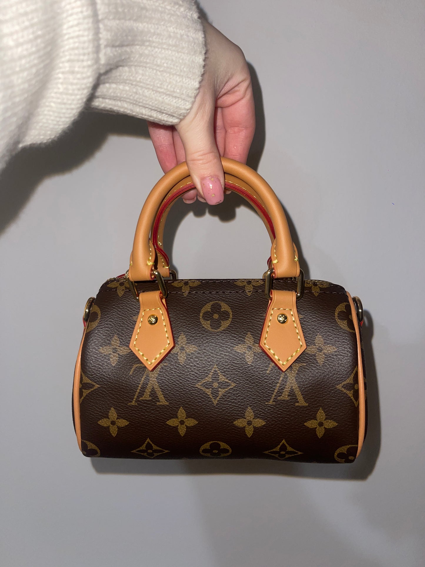 In Stock Speedy Handbag (brown)