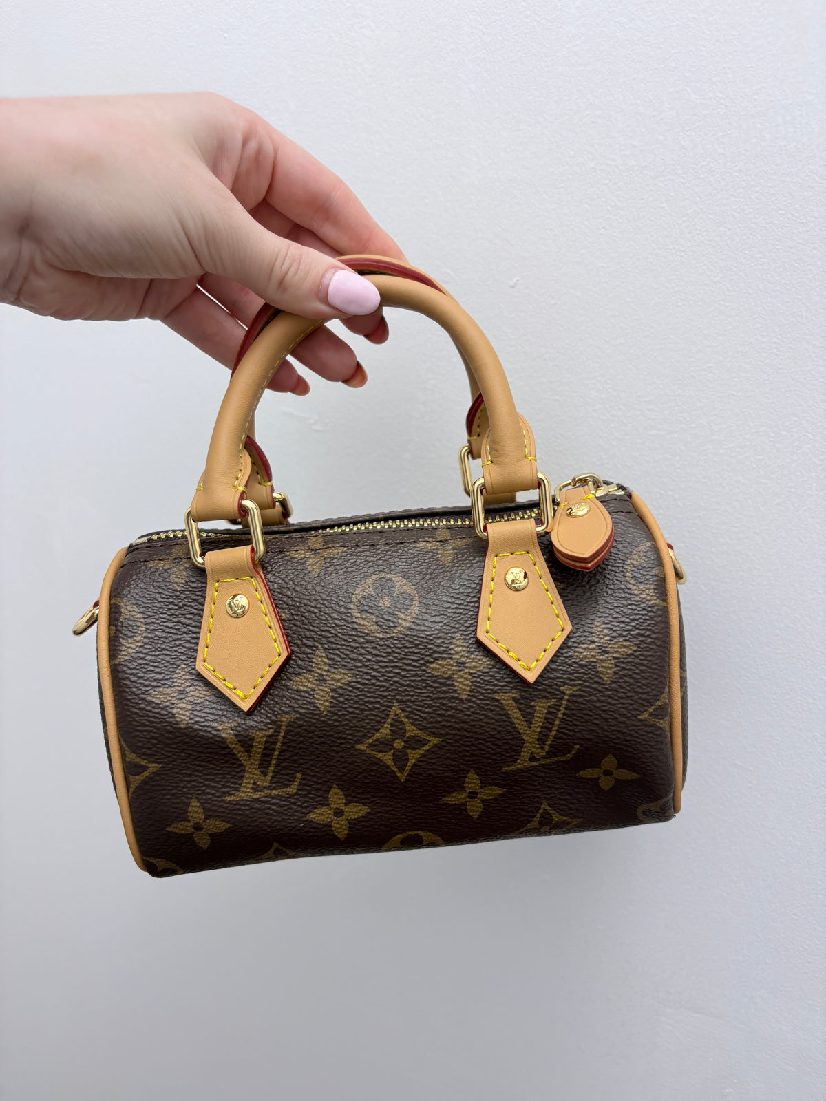In Stock Speedy Handbag (brown)