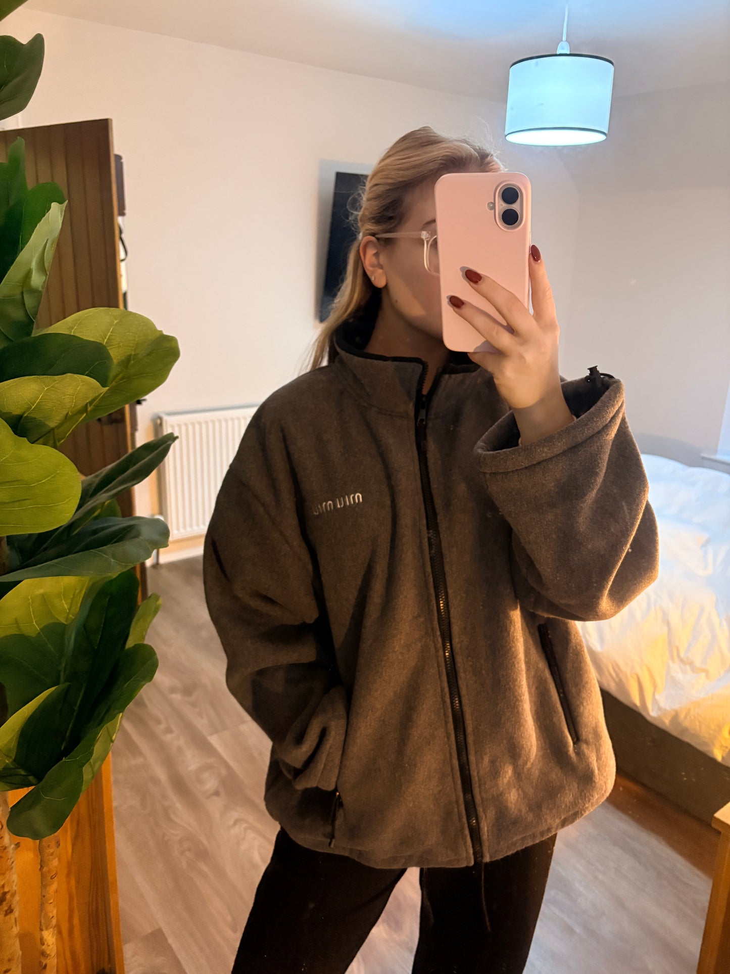 Logo Embroidered Jacket