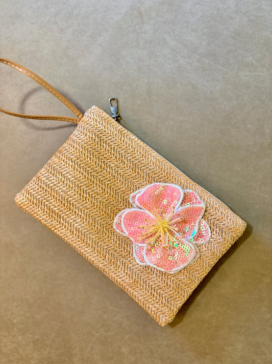 Pink Floral Purse | Made to Order