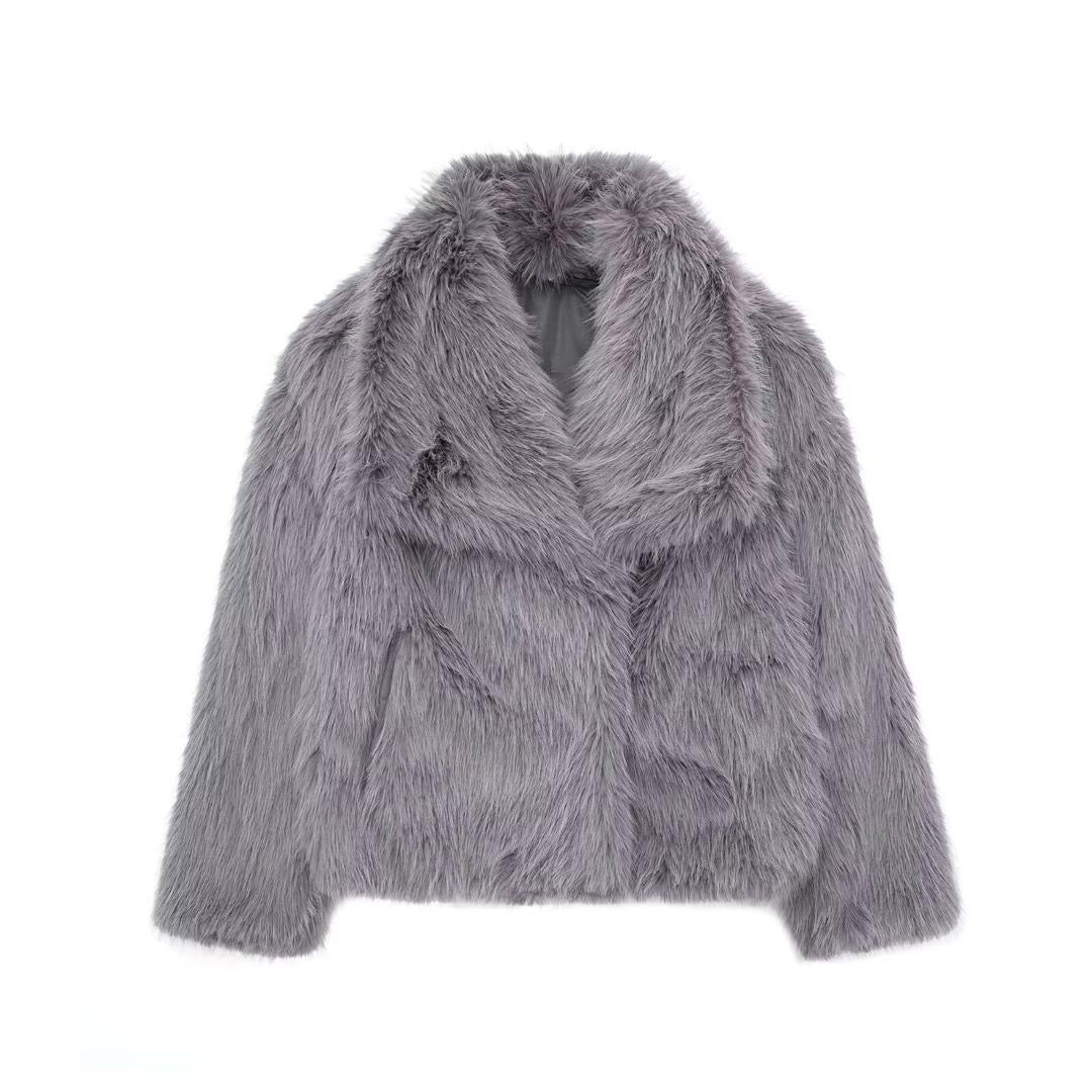 Faux Fur Coat