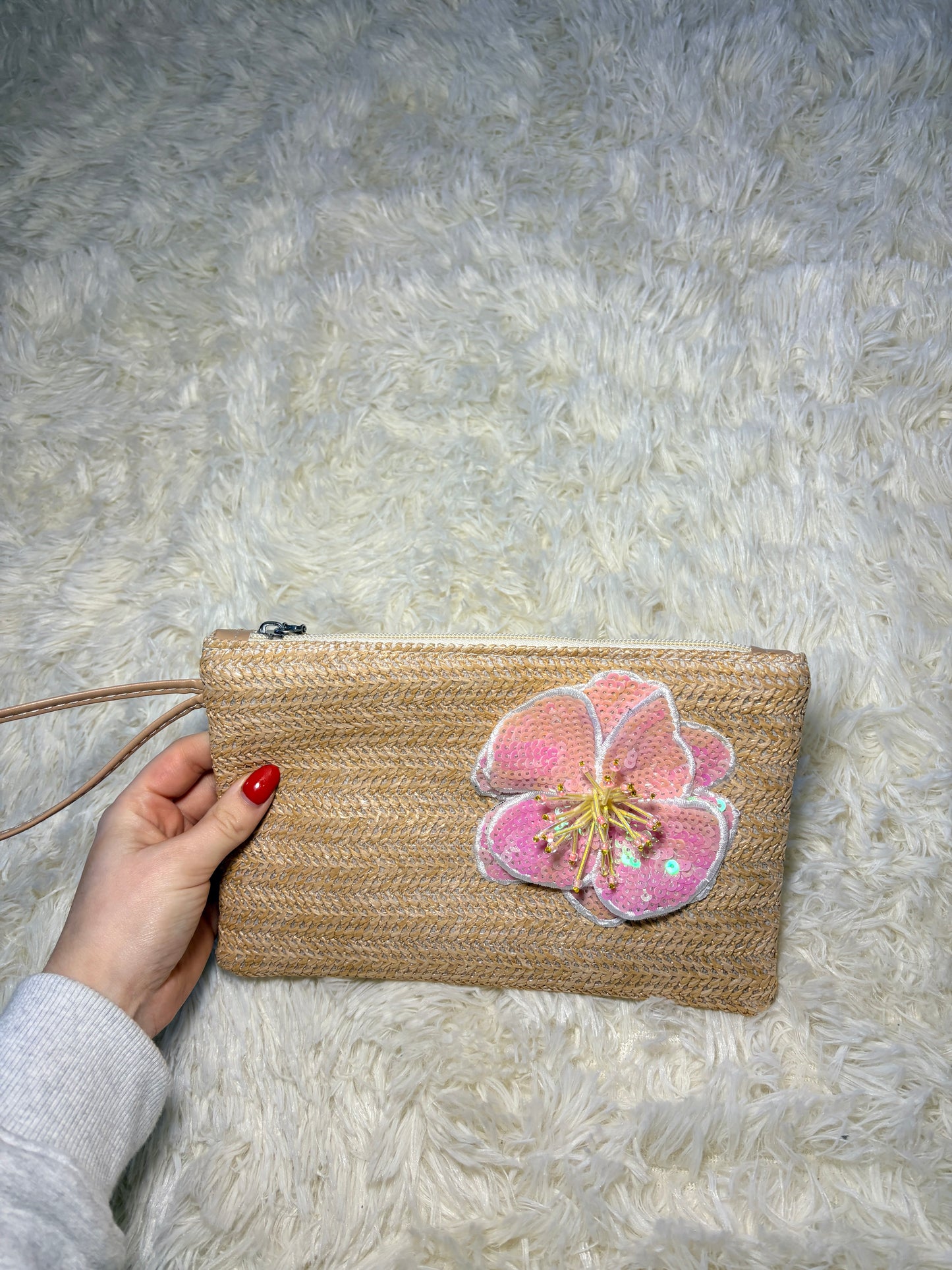 Pink Floral Purse | Made to Order