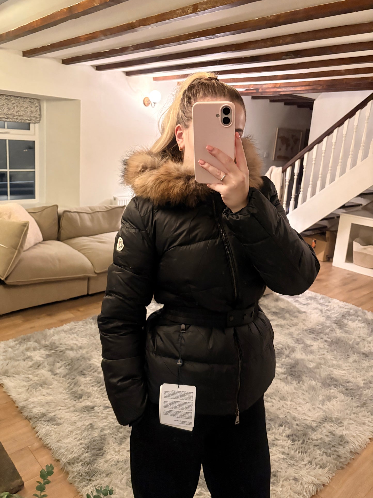 Fur Hood Puffer Coat