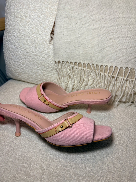 Denim Heels