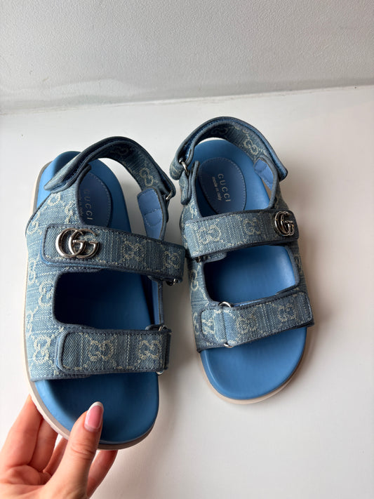 Denim Sandals