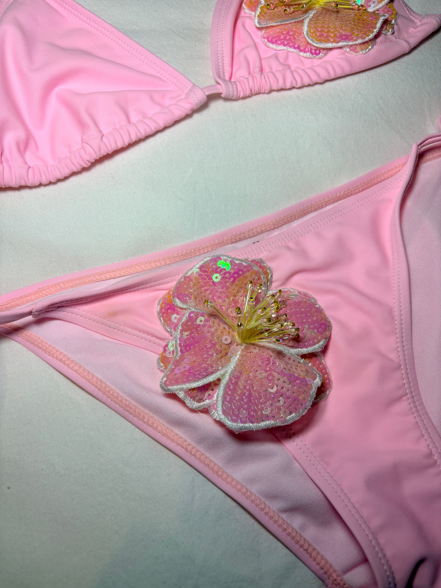 Pink Floral Bikini | Made to Order