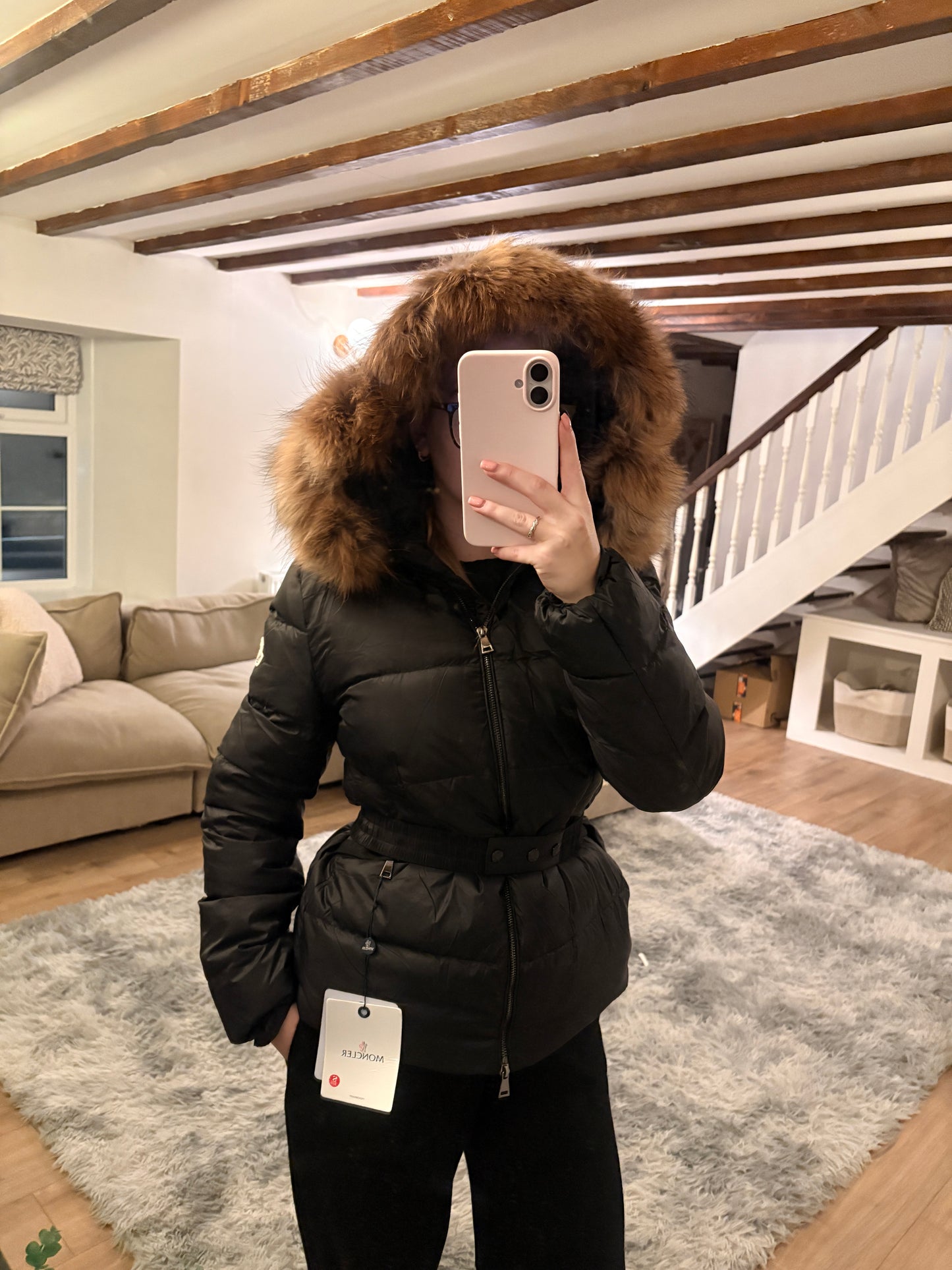 Fur Hood Puffer Coat