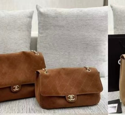 Classic Seude Handbag
